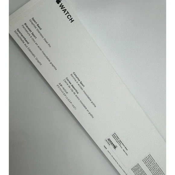Genuine Apple Watch Midnight Sport Band 45mm Regular Series 7 NEW